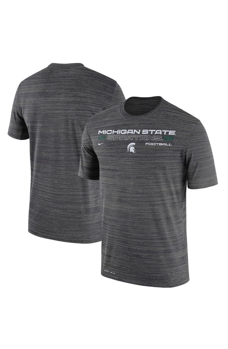Nike Men's Nike Charcoal Michigan State Spartans Velocity Legend Performance T-Shirt, Main, color, Charcoal