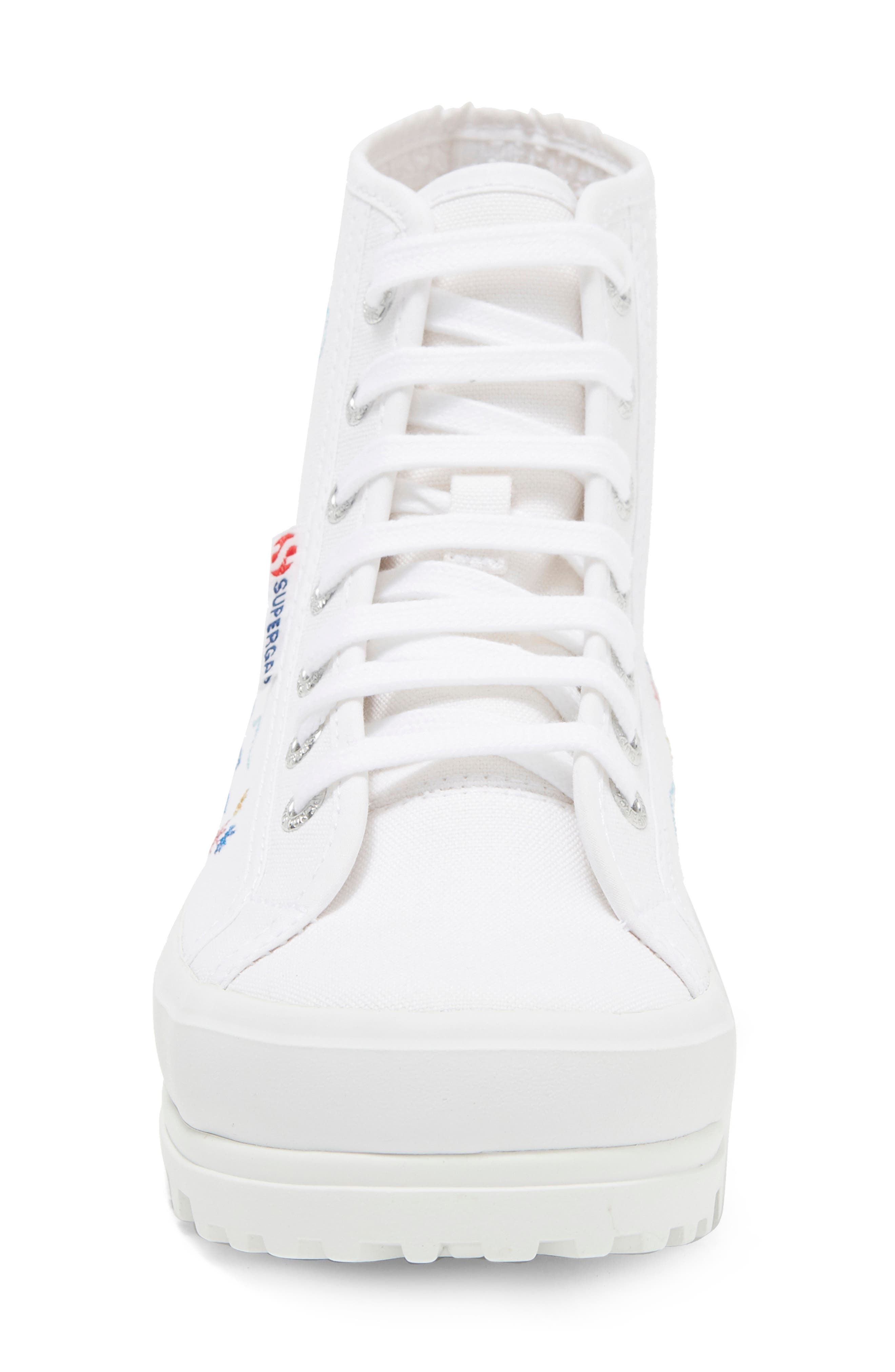 Superga 2341 Alpina Embroidered High Top Sneaker, Alternate, color, 