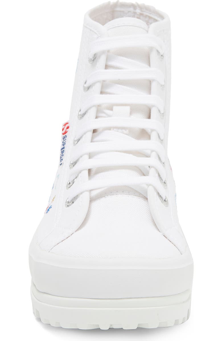 Superga 2341 Alpina Embroidered High Top Sneaker, Alternate, color,