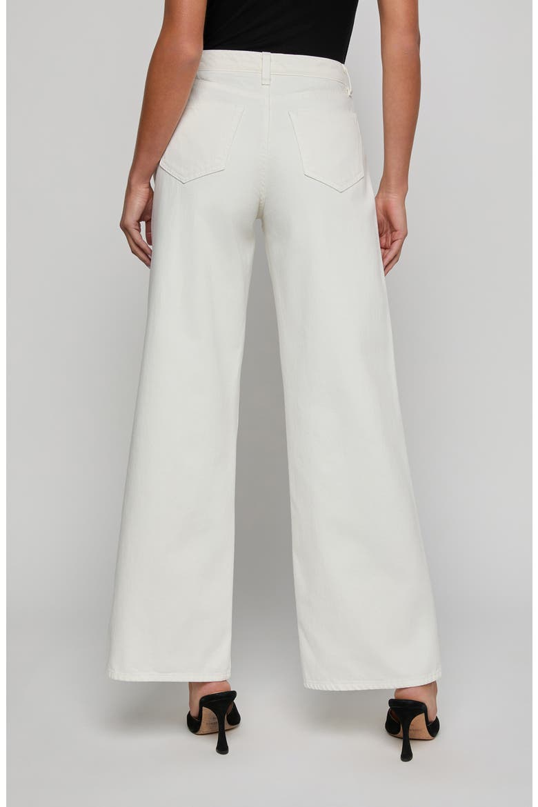 Alicent High Waist Wide Leg Jeans, Alternate, color, LIGHT ECRU
