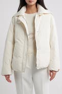 Vince Knit Collar Down Jacket