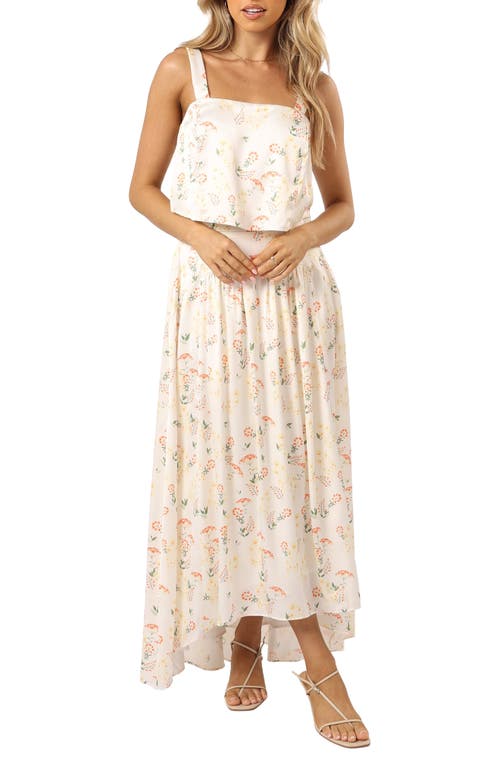 Petal & Pup Lulu Floral Print Two-Piece High-Low Dress
