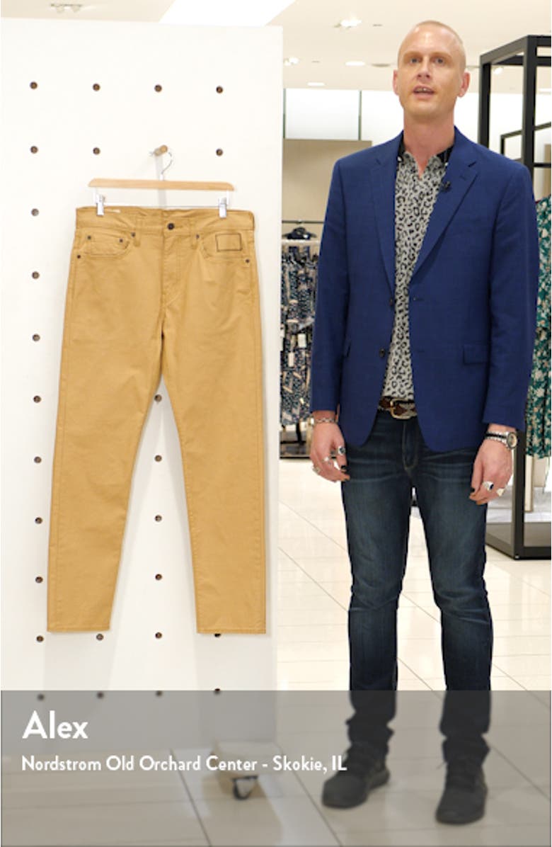 x Justin Timberlake 502<sup>™</sup> Taper Fit Five Pocket Pants, sales video thumbnail