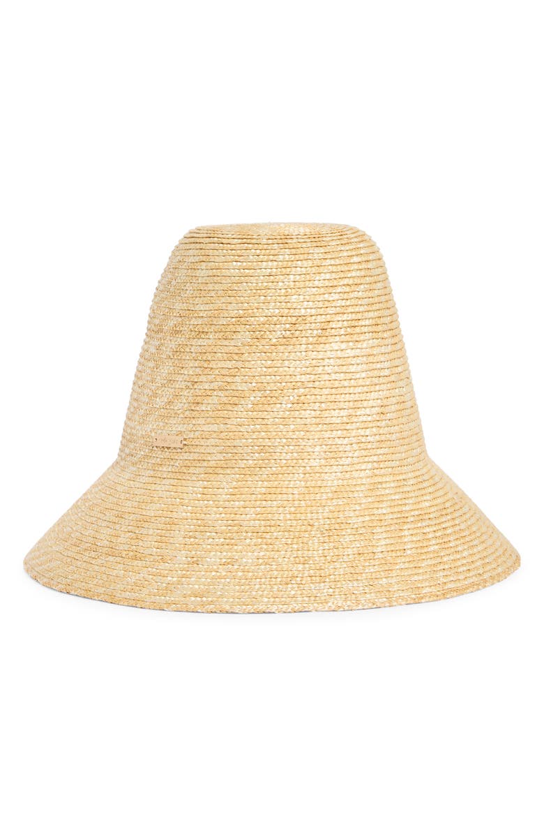 Cult Gaia Mia Rattan Bucket Hat, Main, color,
