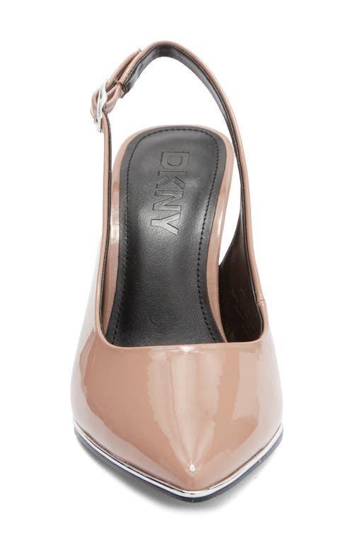 Dkny Preston Slingback Pump In Brown