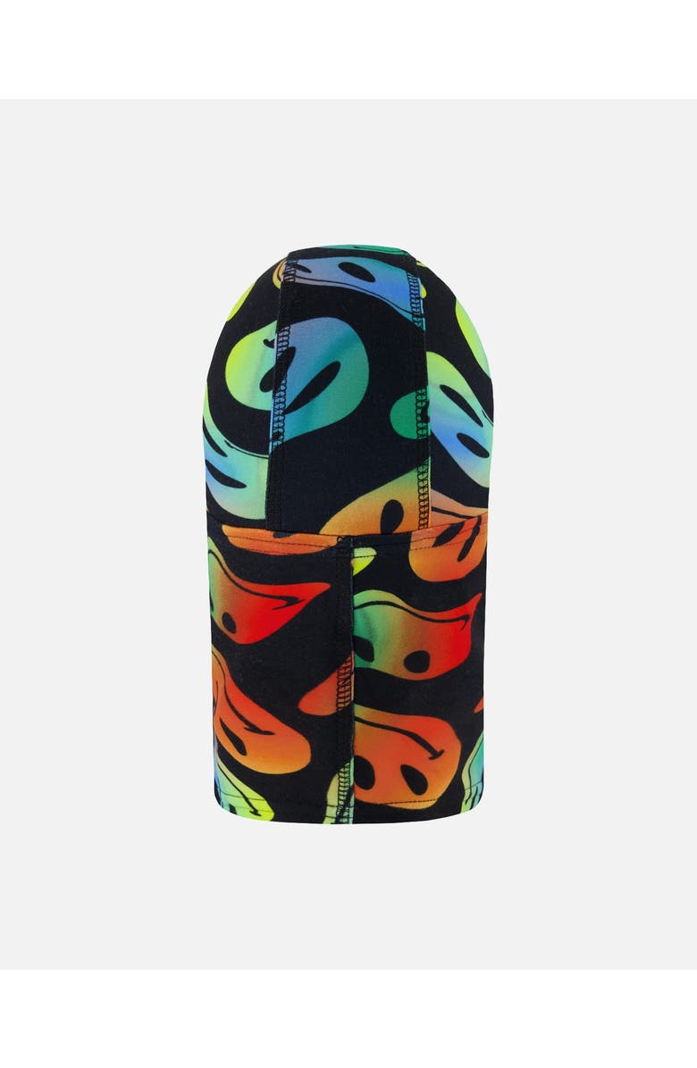 Deux par Deux Brushed Jersey Balaclava, Alternate, color, Smiley Face Boy