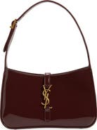 Saint Laurent Le 5 à 7 Patent Leather Hobo