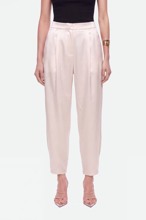 High Waist Balloon Leg Trousers