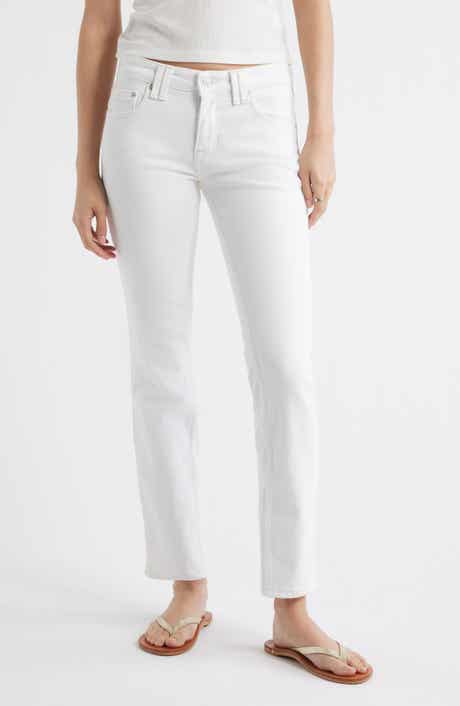 Free People Oracle Low Rise Slim Straight Leg Jeans