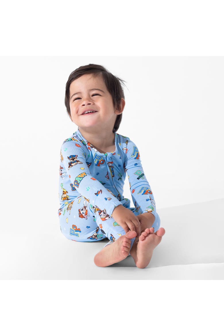 Baby PAW Patrol Varsity Blue Convertible Footie, Alternate, color, PAW Patrol: Varsity Blue