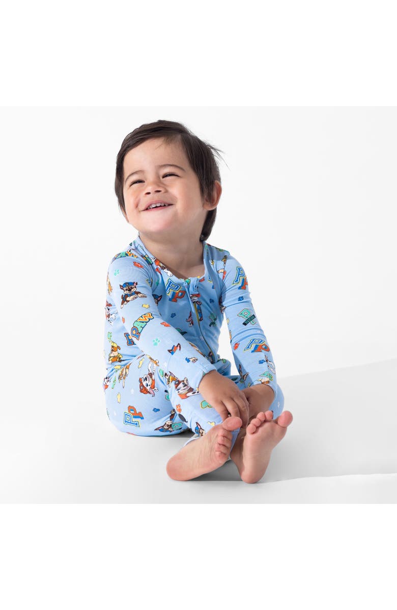Bellabu Bear Baby PAW Patrol Varsity Blue Convertible Footie, Alternate, color, Paw Patrol: Varsity Blue