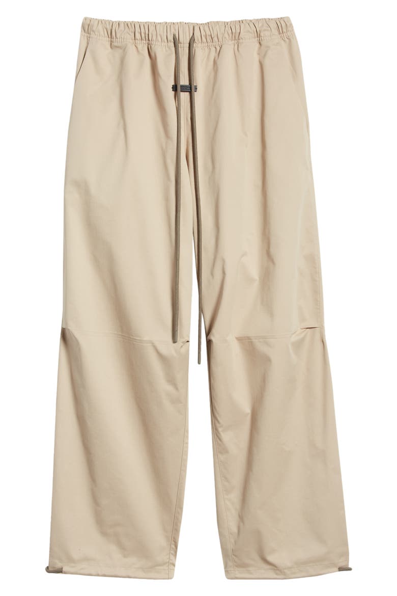 Essentials Twill Drawstring Lounge Pants, Alternate, color, MINK