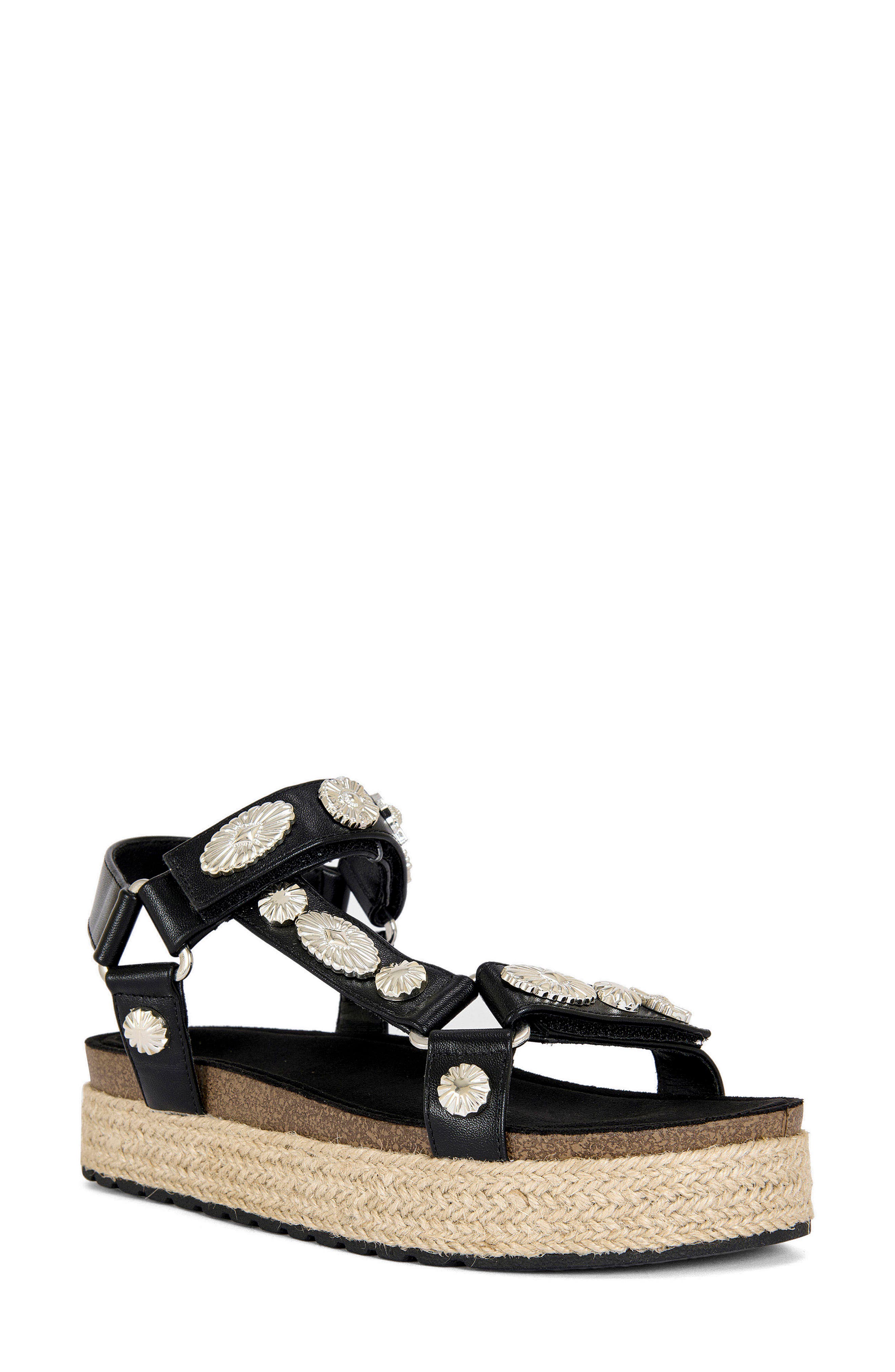 AZALEA WANG Watkins Ankle Strap Platform Sandal, Main, color, 