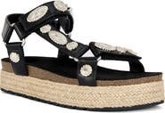 AZALEA WANG Watkins Ankle Strap Platform Sandal
