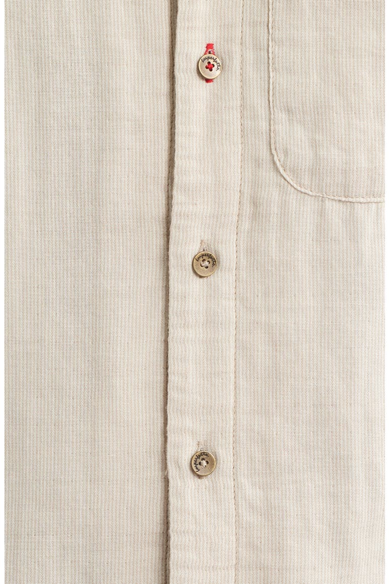 The Cliffs Summer Cloth Camp Shirt, Alternate, color, BADLANDS STRIPE