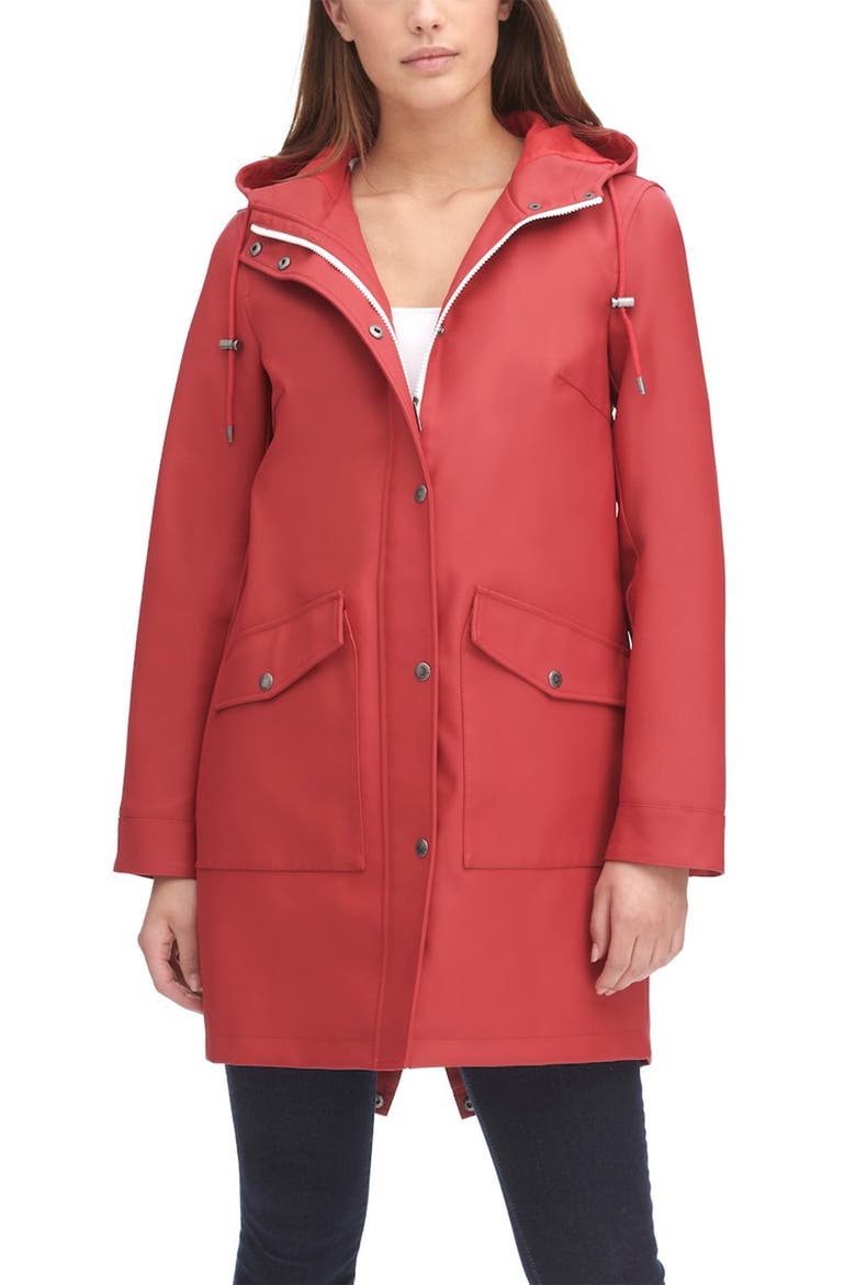 Levi's® Rain Jacket, Alternate, color, RED