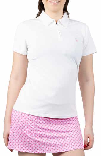 TailorByrd Solid Quarter Zip Polo