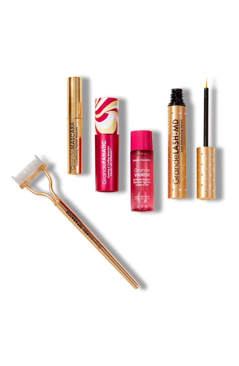 Grande Cosmetics Lash Vibes Set $117 Value, Main, color, 