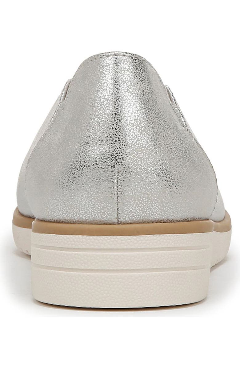 SOUL NATURALIZER Idea Ballet Wedge Slip-On Flat - Wide Width Available, Alternate, color, Silver