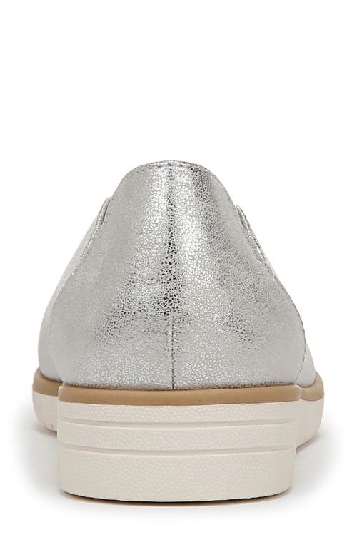 Soul Naturalizer Idea Ballet Wedge Slip-on Flat In Silver