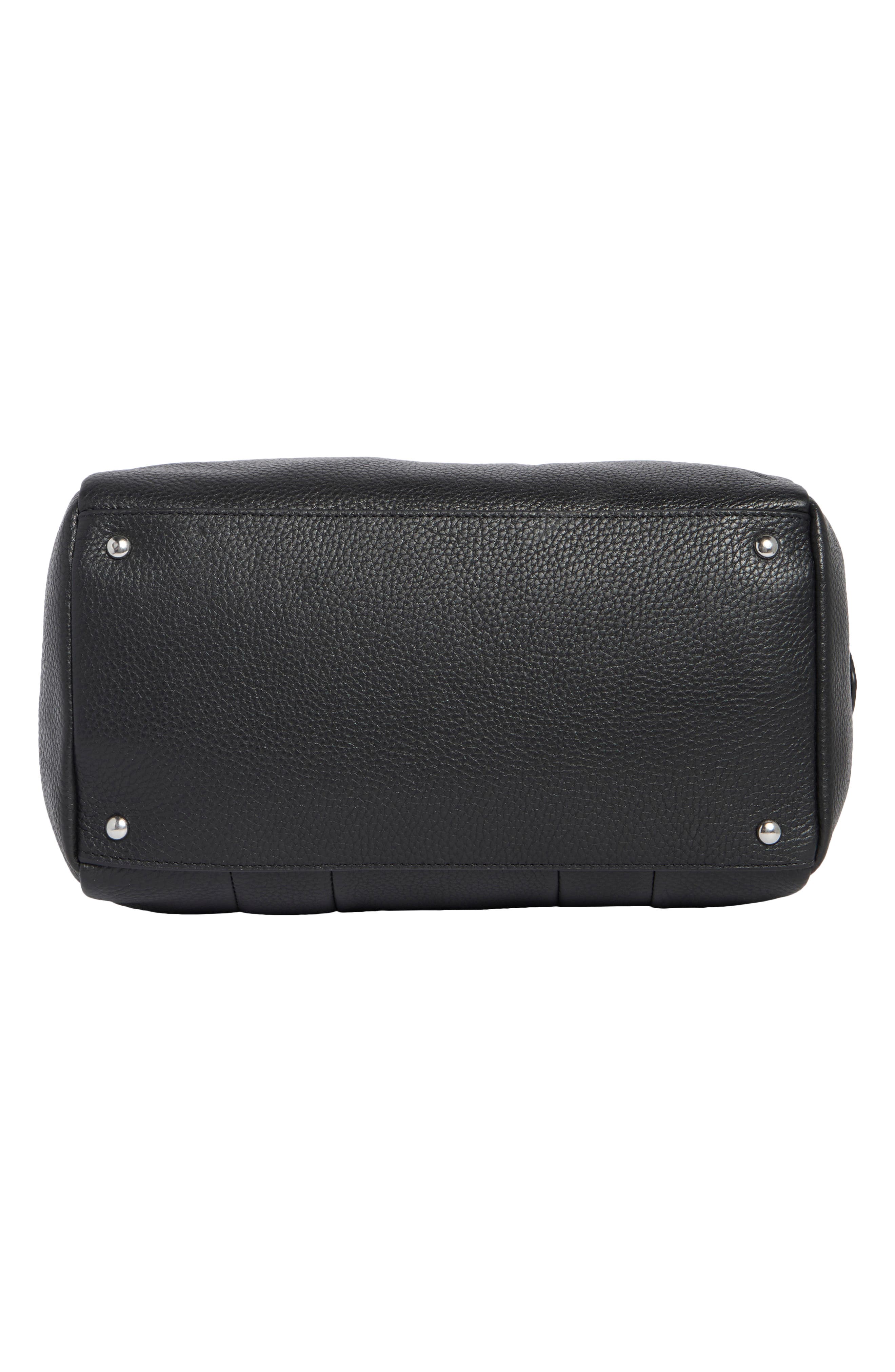 Hudson Barrel Bag, Alternate, color, BLACK