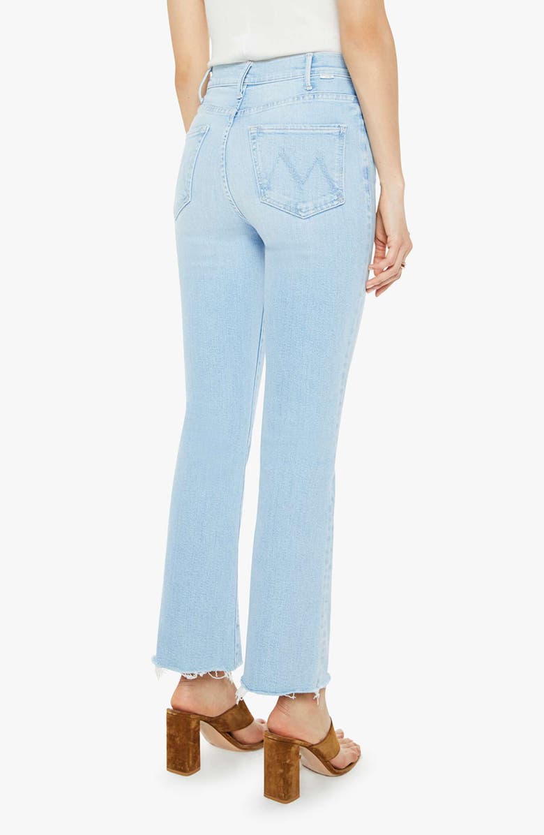 MOTHER The Hustler Frayed Ankle Jeans, Alternate, color, Balls In Your Court