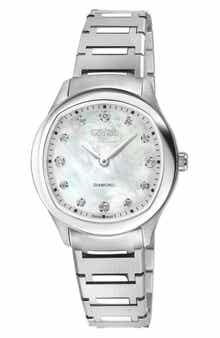Regina Diamond Mother-of-Pearl Quartz Watch, 24mm x 32mm