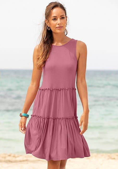 Women's Flowy Tiered Dress - image 4