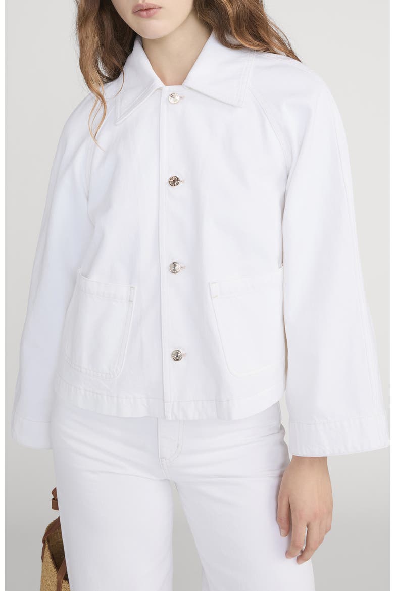 The Denim Swing Jacket, Main, color, AU NATURAL CLEAN
