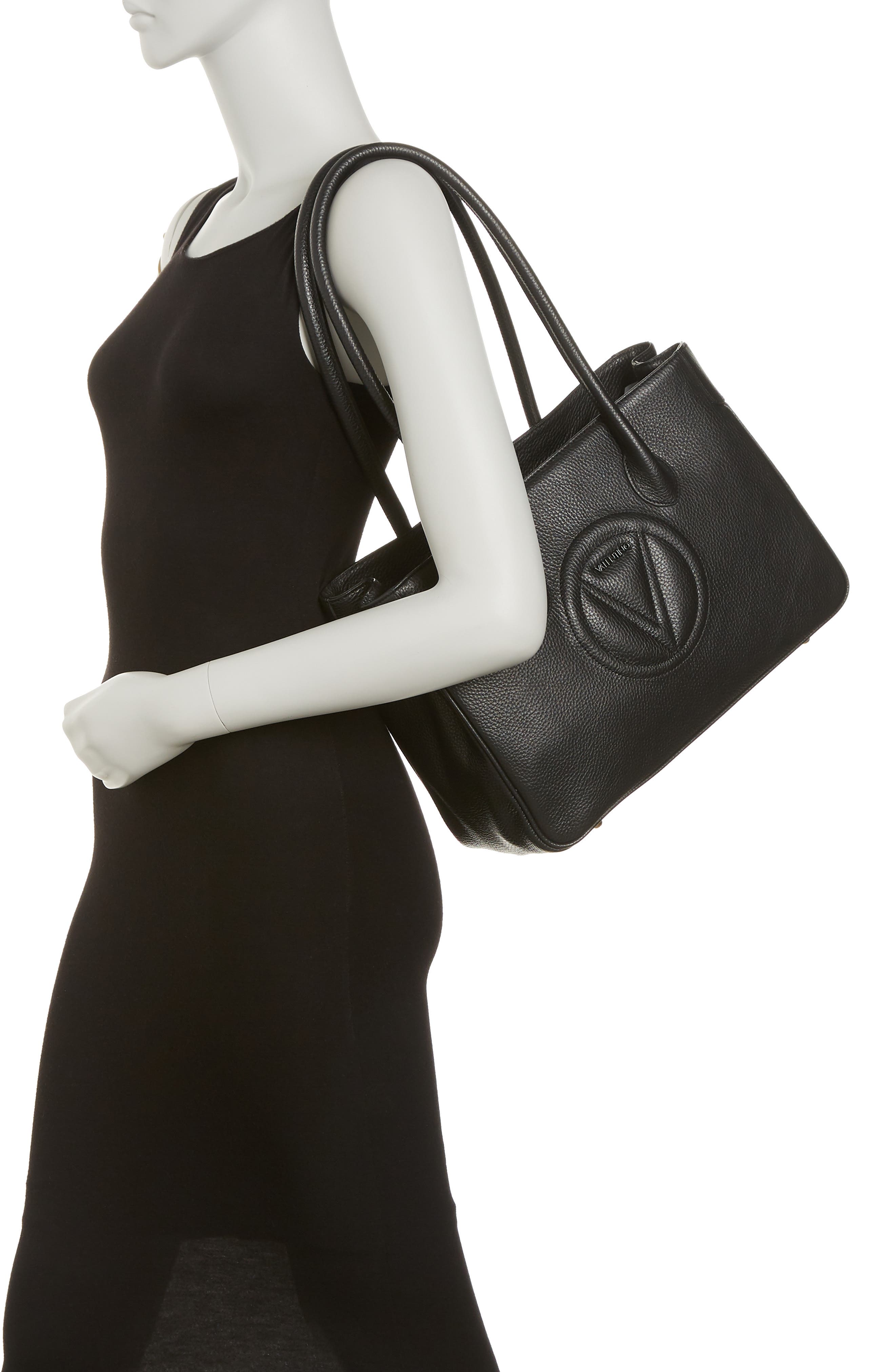 VALENTINO BY MARIO VALENTINO Dorianne Dollaro Leather Tote Bag, Alternate, color, 