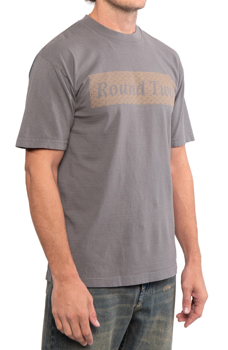 Round Two Stitch Logo T-Shirt, Alternate, color, 
