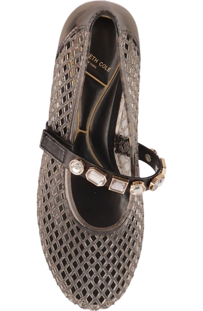 Kenneth Cole Jazzy Jelly Flat, Alternate, color, Smoke