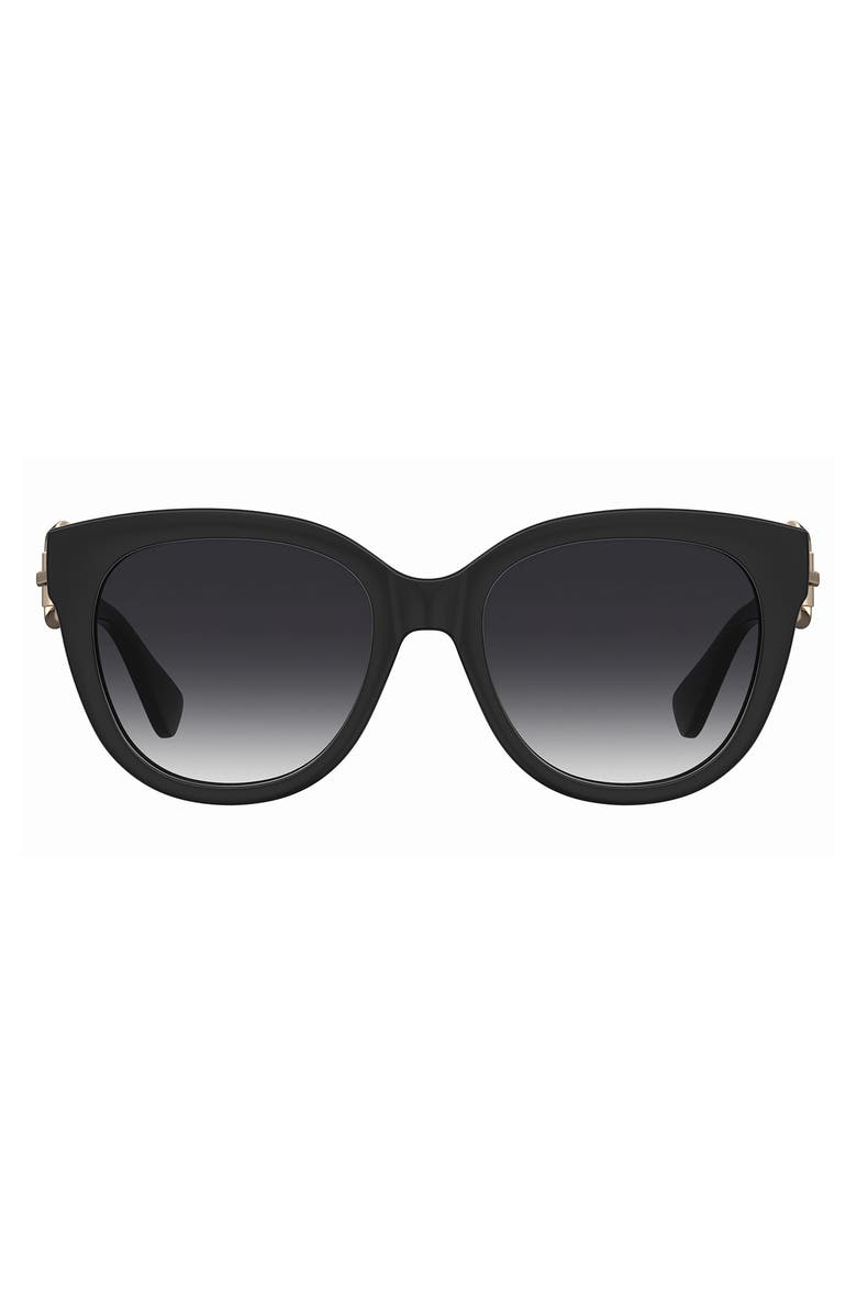 Moschino 54mm Gradient Cat Eye Sunglasses, Main, color, 