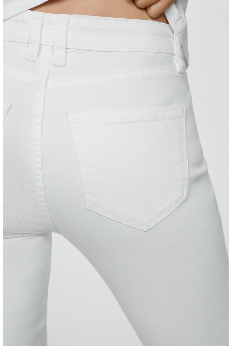 Ankle Skinny Jeans, Alternate, color, WHITE