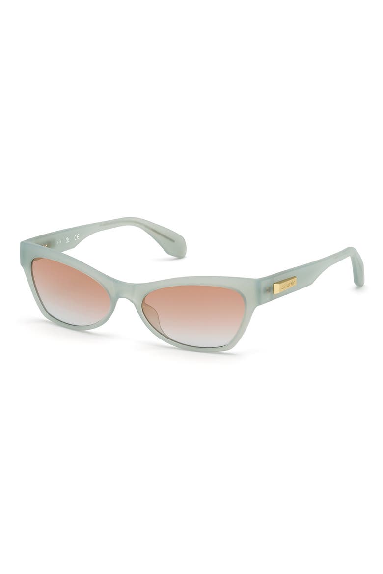 Originals 54mm Butterfly Sunglasses, Main, color, MATTE LIGHT BLUE/ BROWN MIRROR