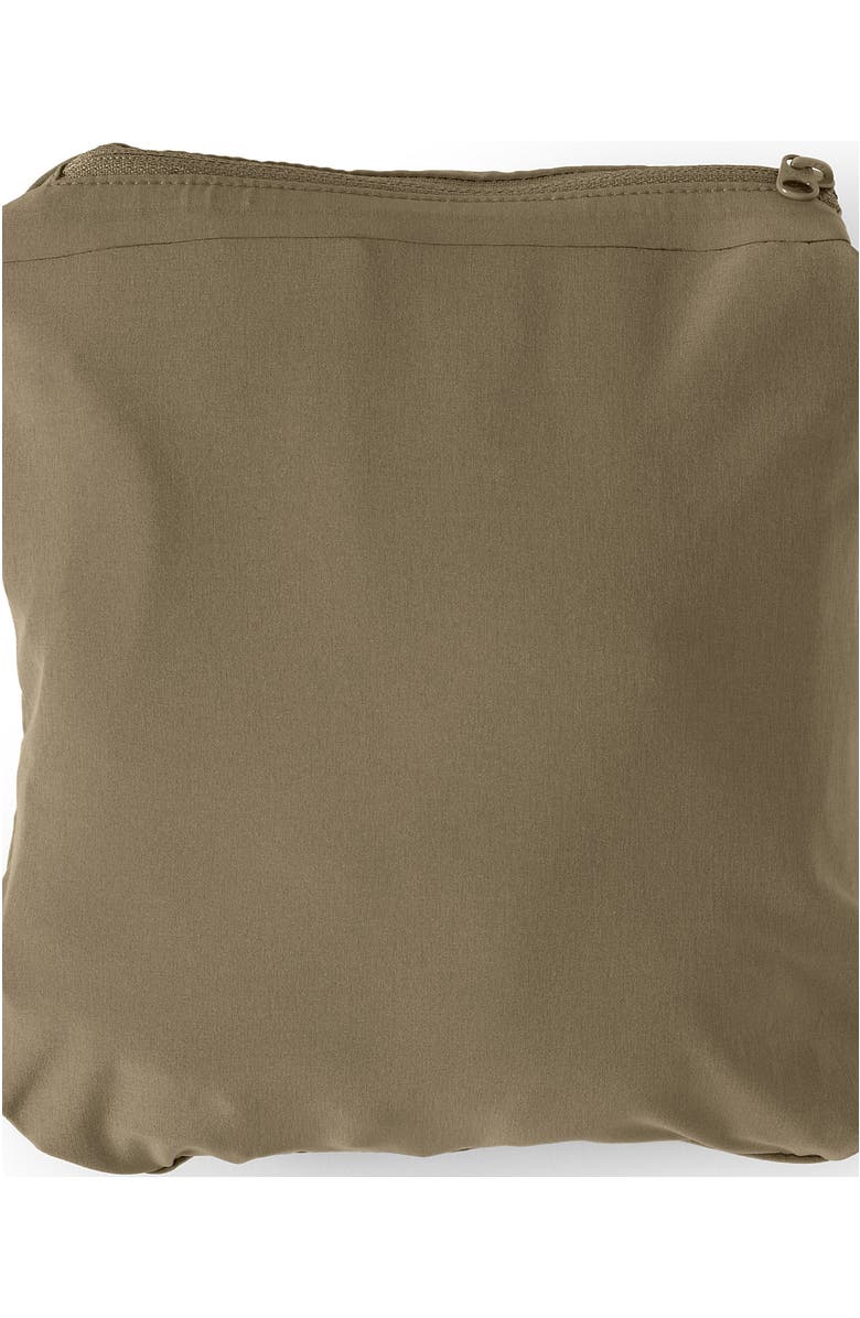 Lands' End 9 Inch Packable Cargo Swim Shorts, Alternate, color, Rich Khaki