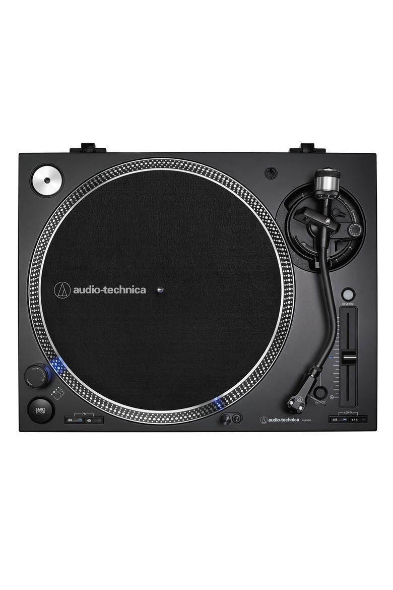 AT-LP140XP Direct-Drive Professional DJ Turntable, Alternate, color, Black