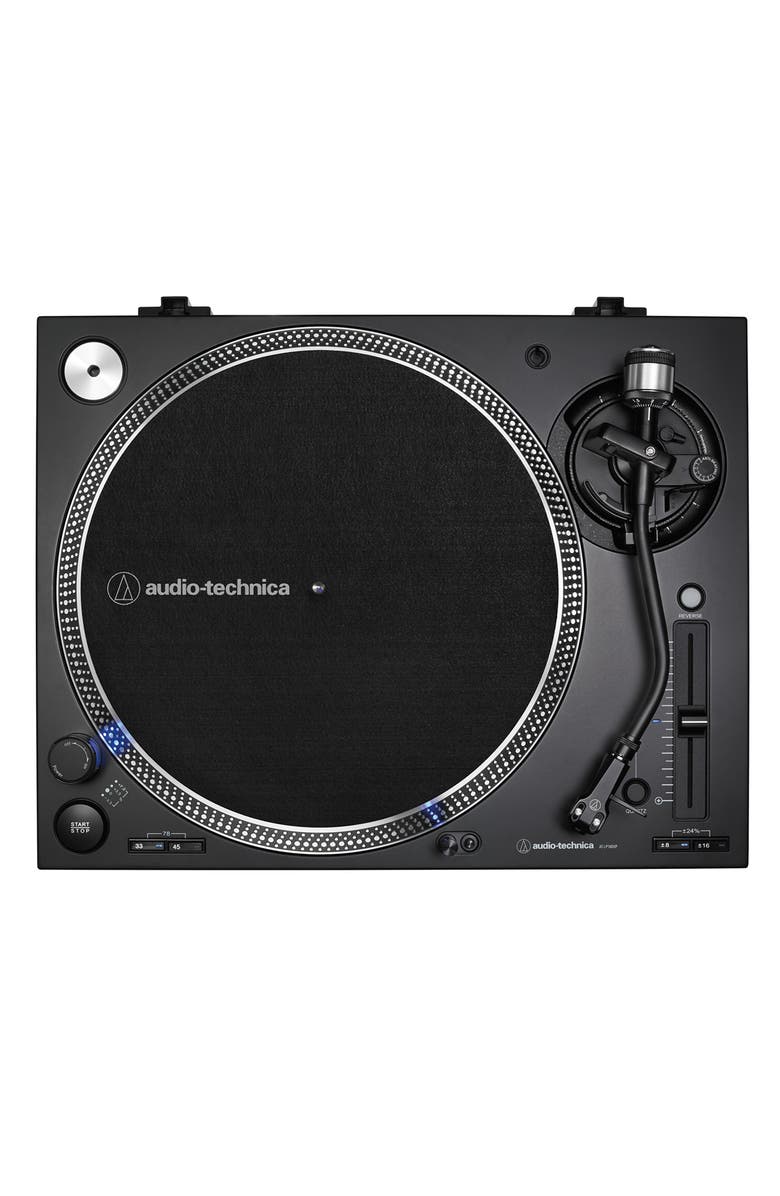Audio-Technica AT-LP140XP Direct-Drive Professional DJ Turntable, Alternate, color, Black
