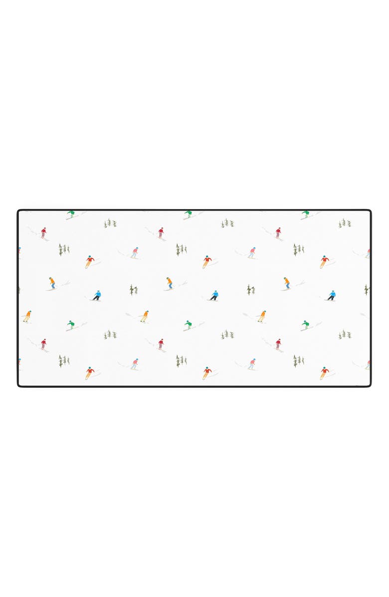 Deny Designs Mountain Ski Pattern Desk Mat, Main, color, Multi