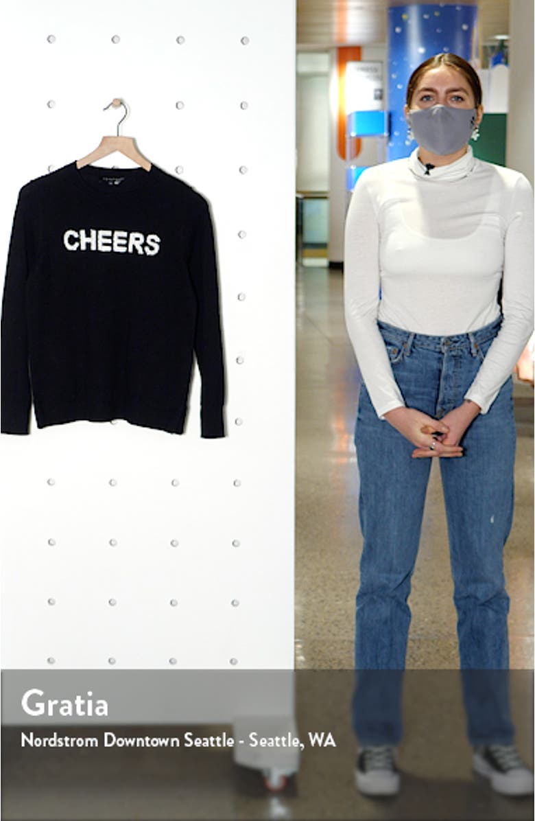 Cheers Sweater, sales video thumbnail