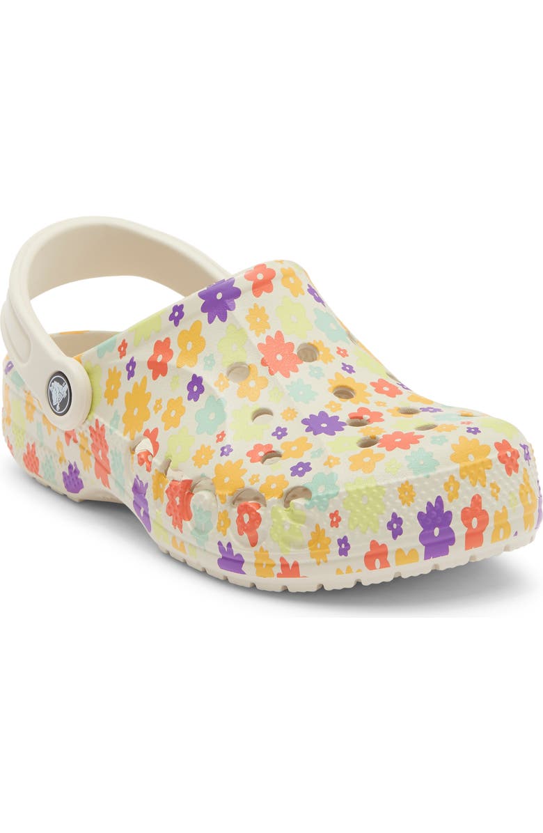 CROCS Baya Seasonal Printed Clog, Main, color, Stucco/ Multi