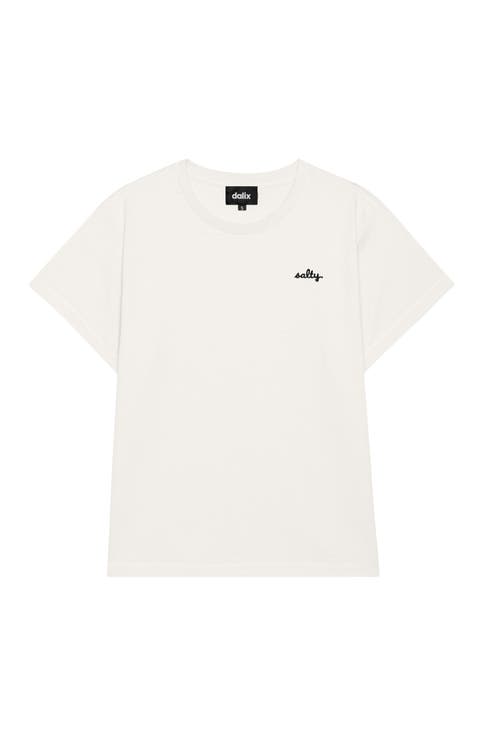 Womens Salty Lightweight High Waisted Tee