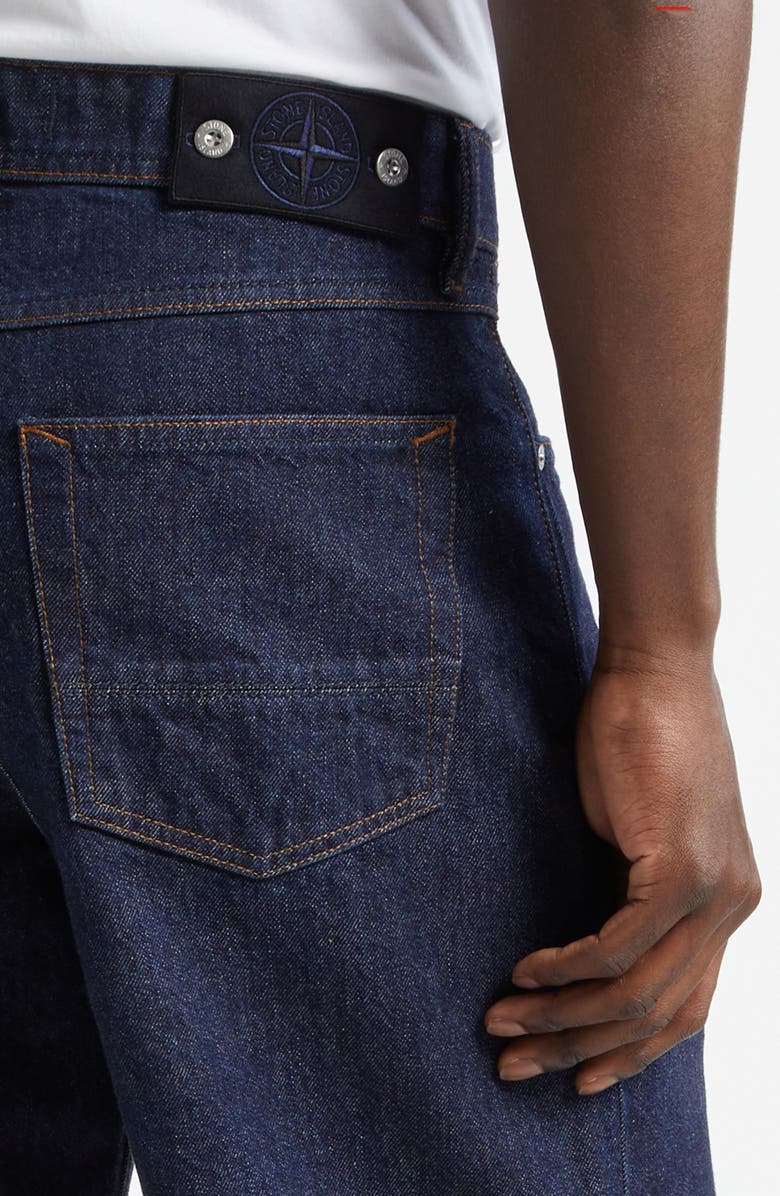 Stone Island Straight Leg Jeans, Alternate, color, Blue Rinse