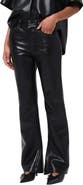 AGOLDE Leather Blend Kick Bootcut Pants