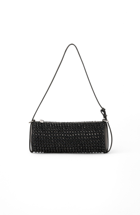 Quinn Knot Barrel Shoulder Bag