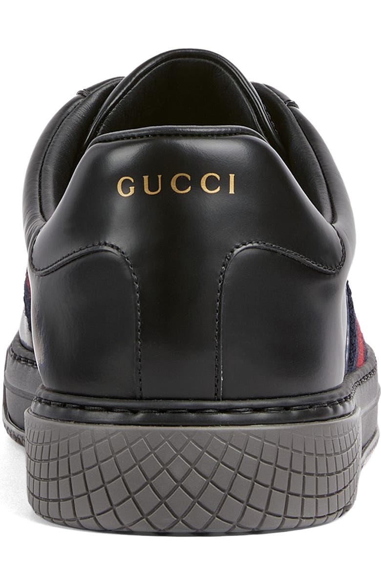 Gucci Ace Sneaker, Alternate, color, Black