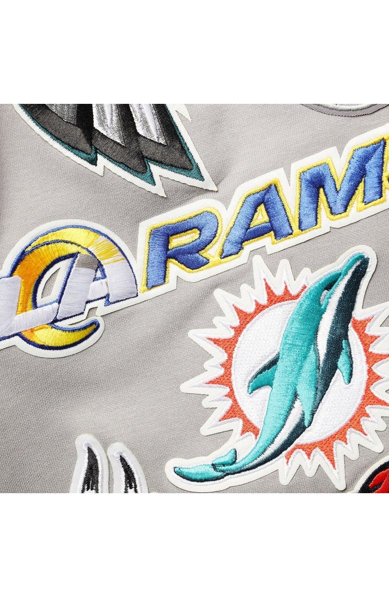 PRO STANDARD Men's Pro Standard Gray NFL Pro League Allover Shorts, Alternate, color, Gray