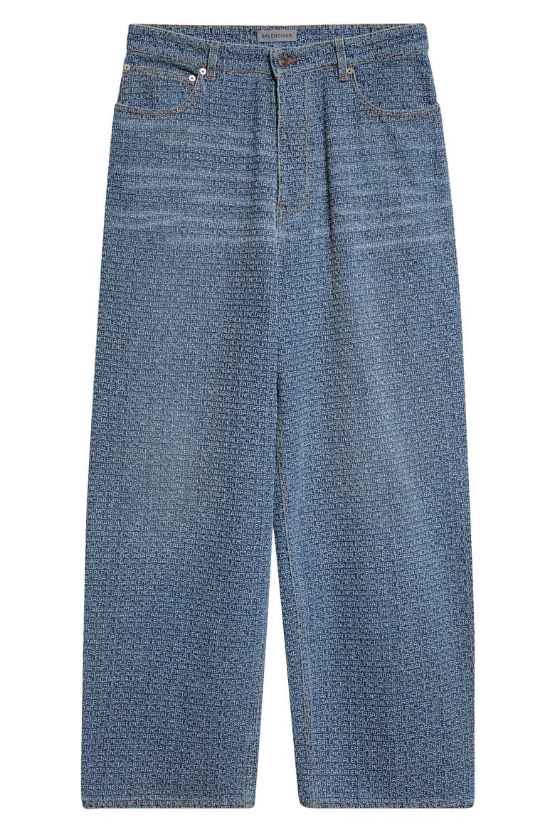 Baggy Fit Denim Stitch Jeans, Main, color, 5002 AUBERGINE