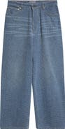 Balenciaga Baggy Fit Denim Stitch Jeans