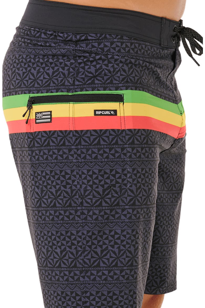 Mirage Hawaii Board Shorts, Alternate, color, BLACK